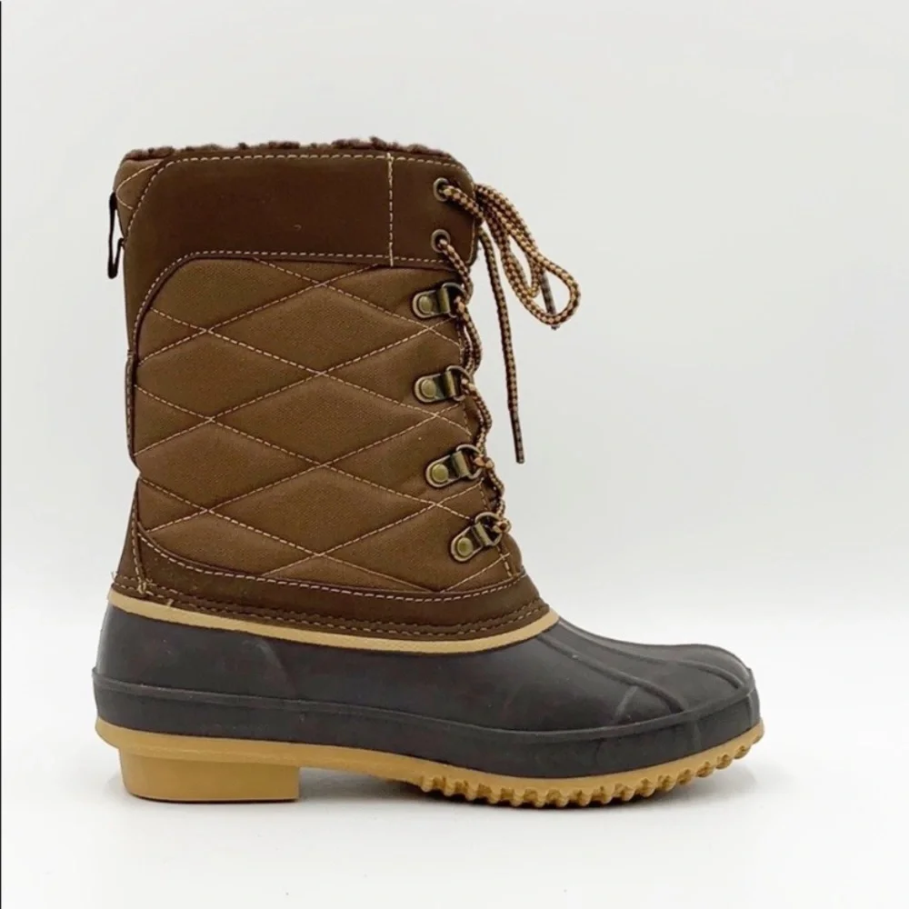 NWT Khombu Annabel Tufted Duck Boots Women’s 9/10 - Picture 14 of 15